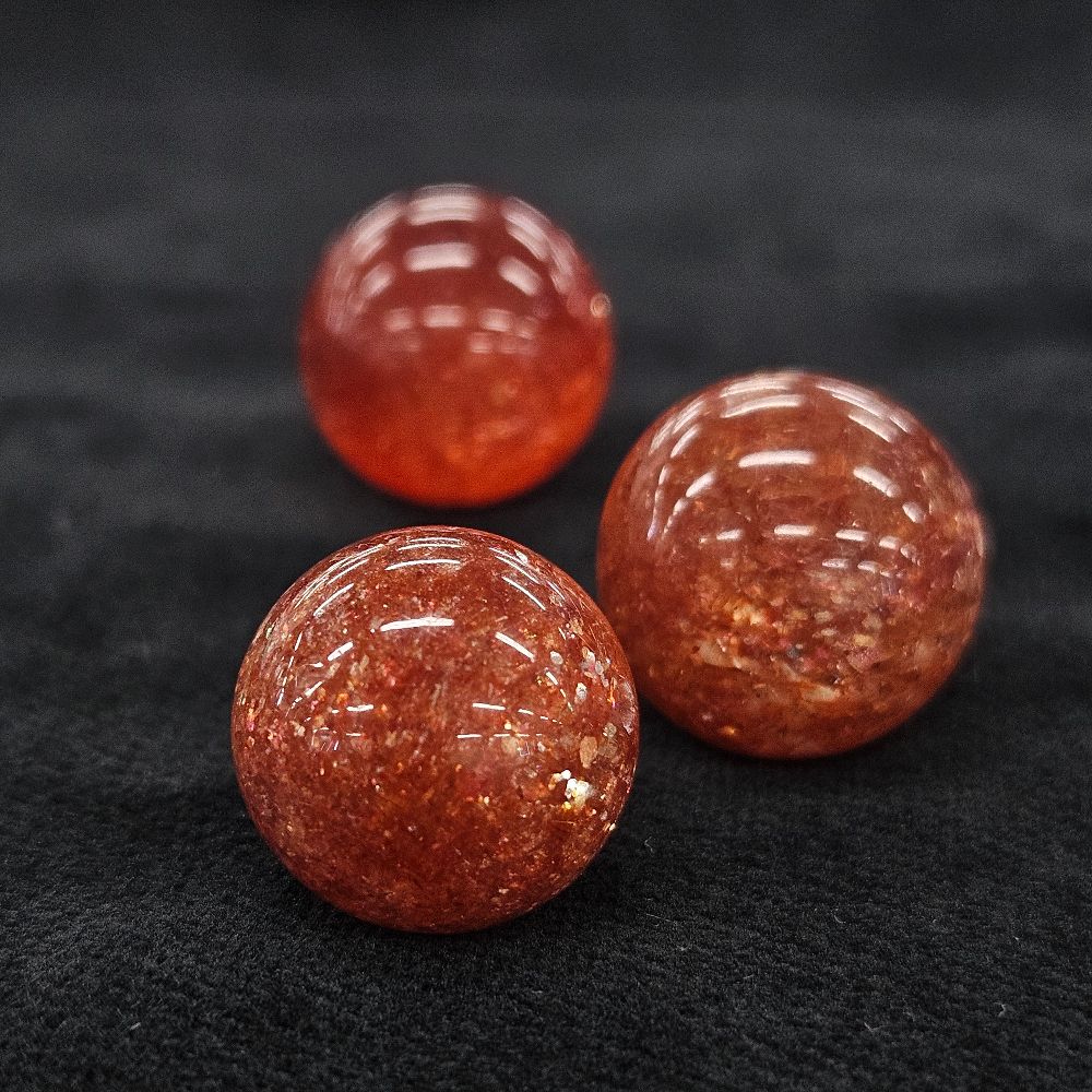 サンストーン ルース ルース約15mm