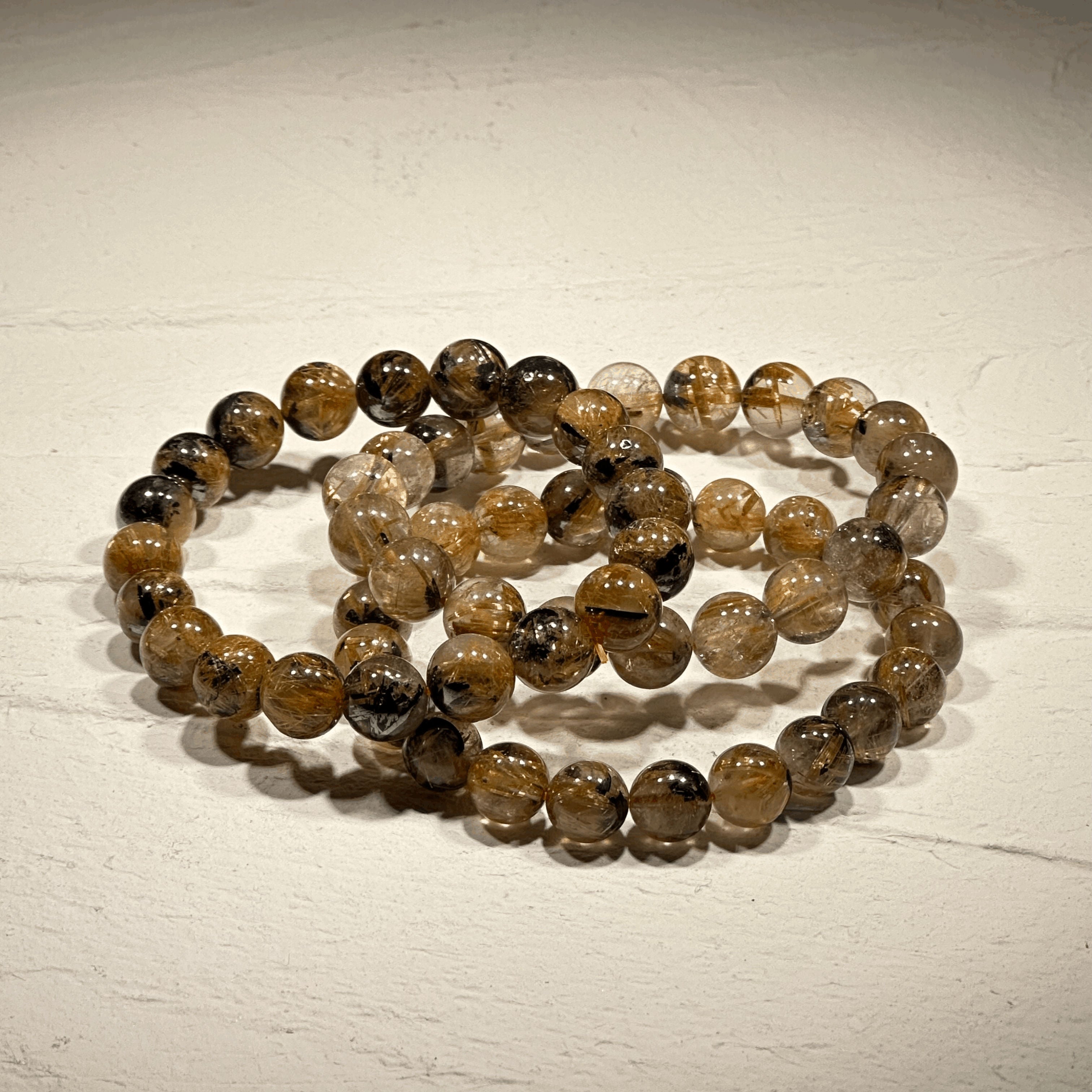 高品質 太陽放射タイチンルチルクォーツ ブレスレット 5.7㎜ 金運 高品質 太陽放射タイチンルチルクォーツ ブレスレット 5.7㎜ 金運 高