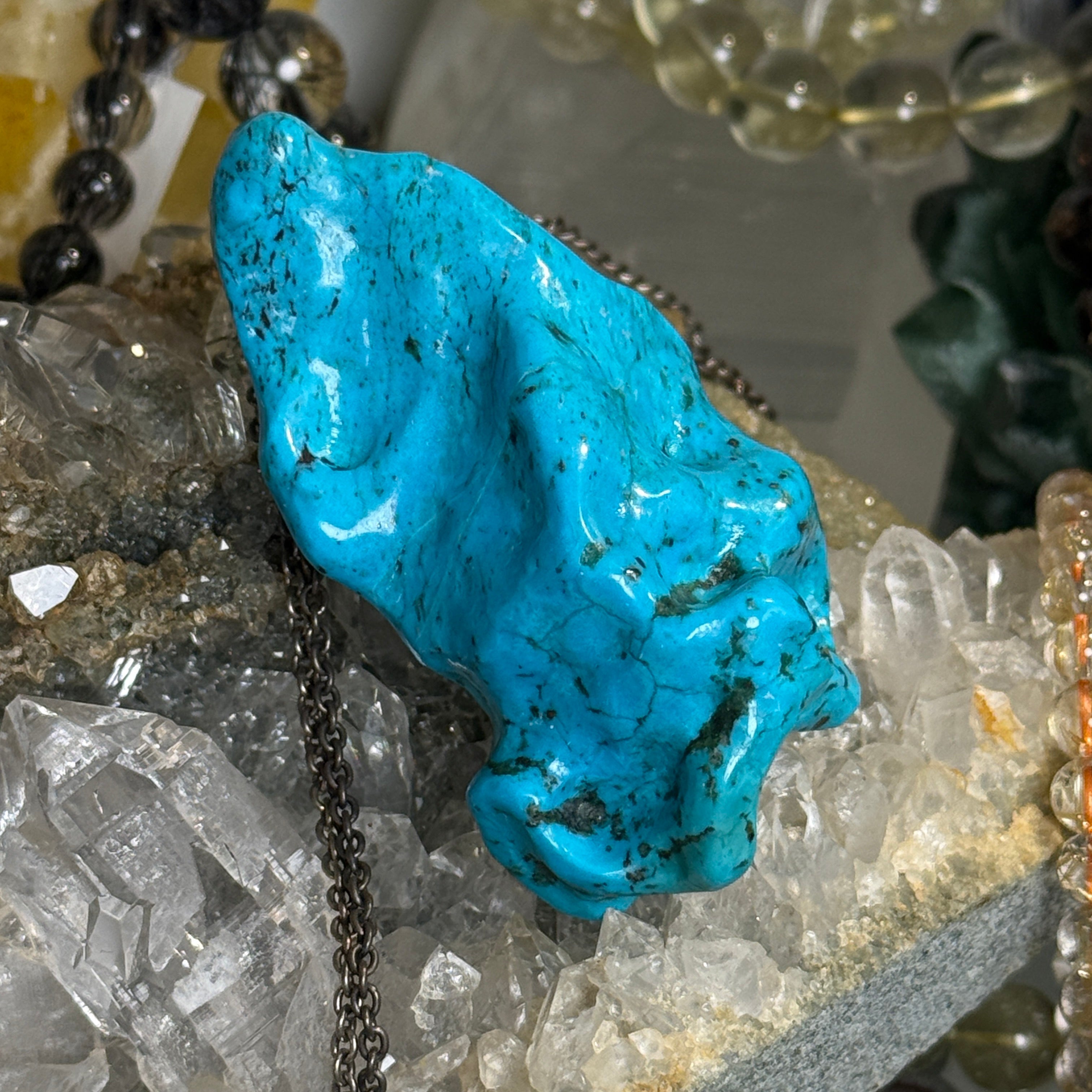 ターコイズ原石 約73mm/59g 【1点限り】【中村会長ショーケース