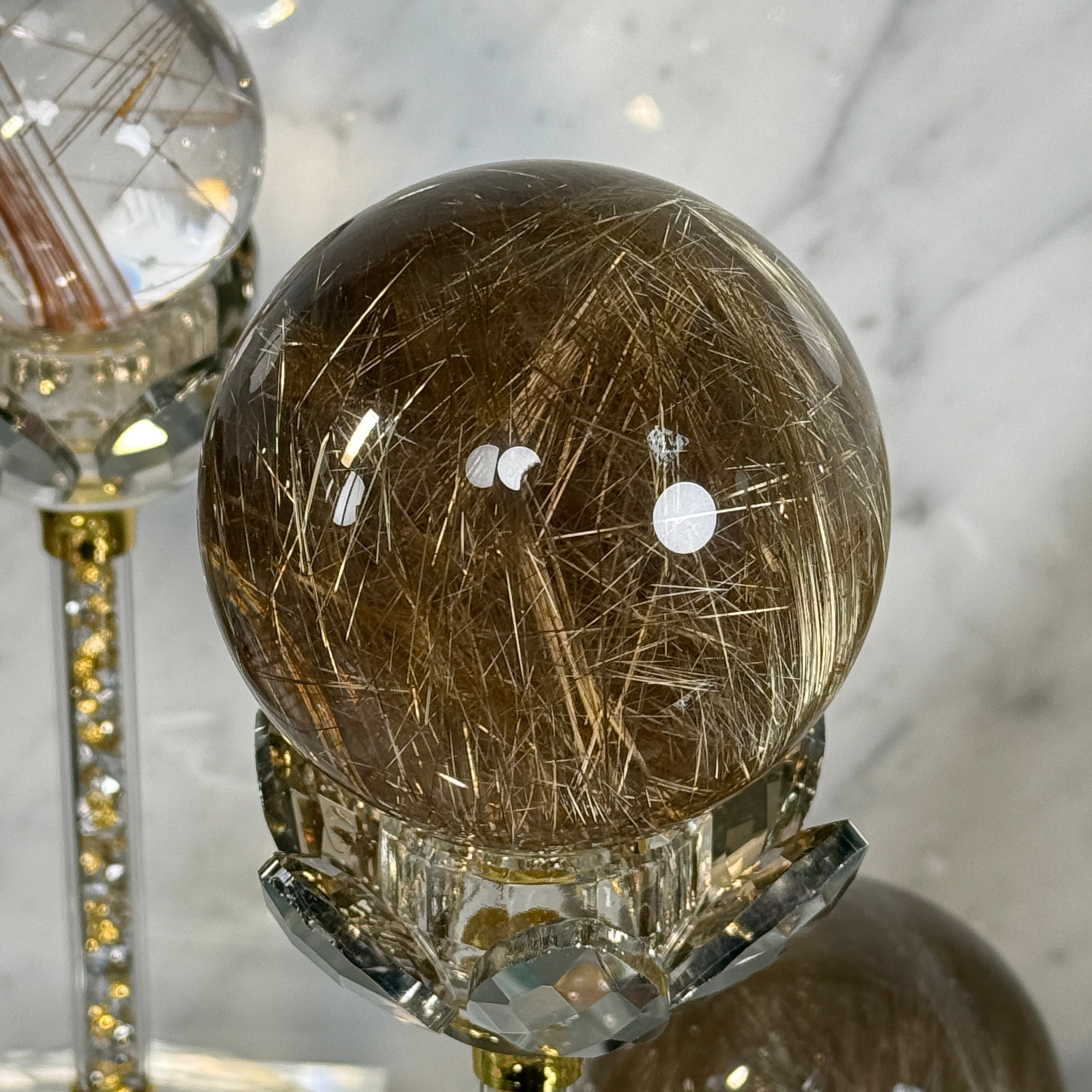 ゴールドルチルスフィア 約418g/66.6mm 【1点限り】【中村会長ショー