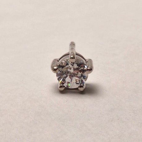 ジルコン(ホワイト) ピアス
